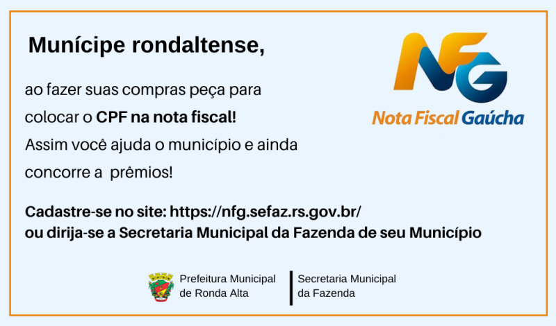 Saiba mais sobre o Programa Nota Fiscal Gaúcha